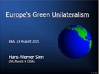 Cover Image Europe's Green Unilateralism